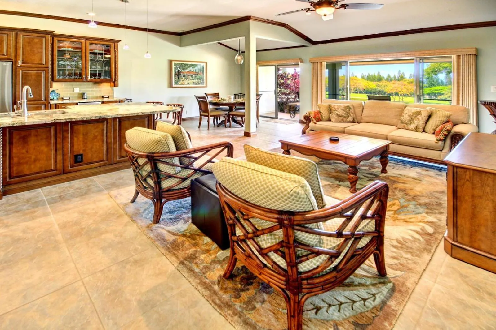 Kbm Resorts Free Car Kapalua Golf Villa Kgv-16P3 Fairway Views