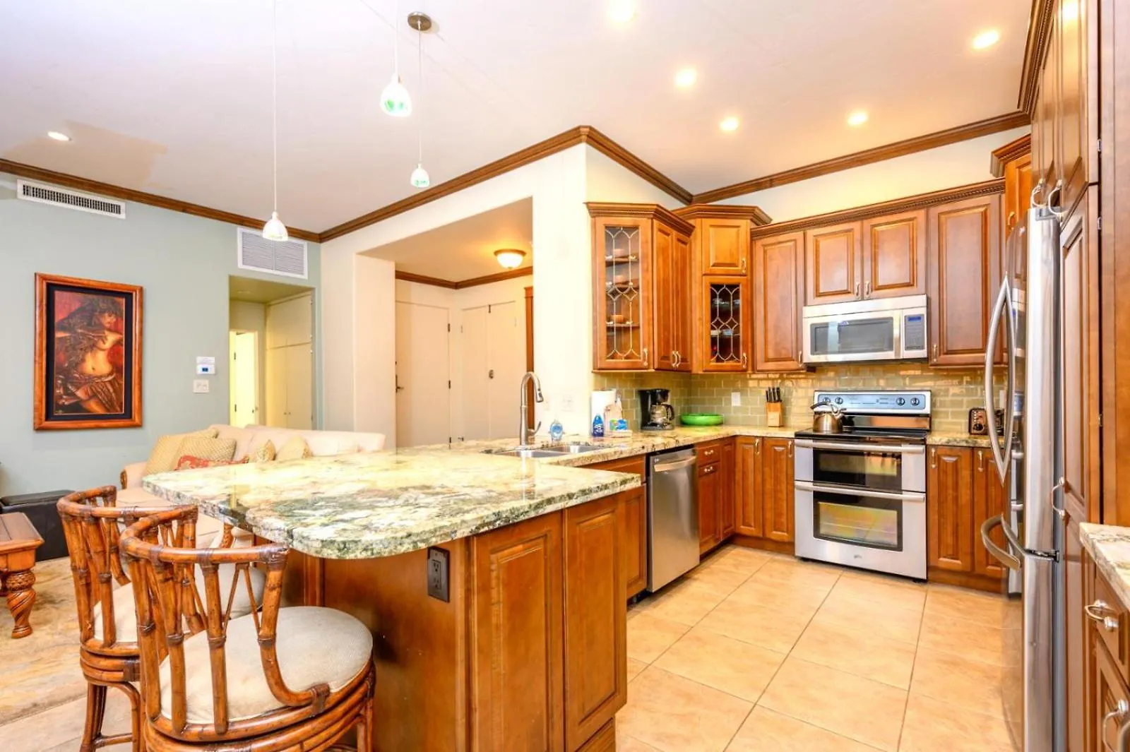 Kbm Resorts Free Car Kapalua Golf Villa 2-Bedroom Condo With Fairway Views Kgv-16P3 ABD